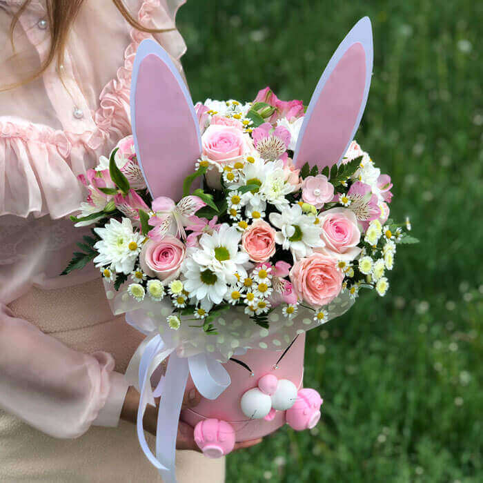 Цветочные зайцы